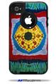 Tie Dye Circles and Squares 101 - Decal Style Vinyl Skin fits Otterbox Commuter iPhone4/4s Case (CASE SOLD SEPARATELY)