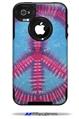 Tie Dye Peace Sign 100 - Decal Style Vinyl Skin fits Otterbox Commuter iPhone4/4s Case (CASE SOLD SEPARATELY)
