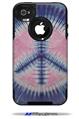 Tie Dye Peace Sign 101 - Decal Style Vinyl Skin fits Otterbox Commuter iPhone4/4s Case (CASE SOLD SEPARATELY)