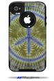 Tie Dye Peace Sign 102 - Decal Style Vinyl Skin fits Otterbox Commuter iPhone4/4s Case (CASE SOLD SEPARATELY)