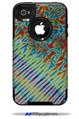 Tie Dye Mixed Rainbow - Decal Style Vinyl Skin fits Otterbox Commuter iPhone4/4s Case (CASE SOLD SEPARATELY)
