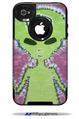 Phat Dyes - Alien - 100 - Decal Style Vinyl Skin fits Otterbox Commuter iPhone4/4s Case (CASE SOLD SEPARATELY)