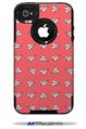 Paper Planes Coral - Decal Style Vinyl Skin fits Otterbox Commuter iPhone4/4s Case (CASE SOLD SEPARATELY)