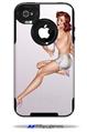 Bunny Pin Up Girl - Decal Style Vinyl Skin fits Otterbox Commuter iPhone4/4s Case (CASE SOLD SEPARATELY)